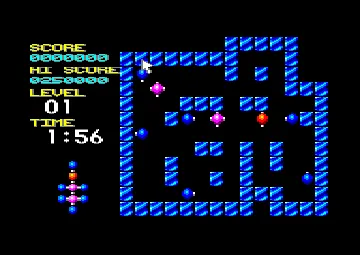 Molecularr (UK) (1990) [Amstrad Cent Pour Cent] screen shot game playing